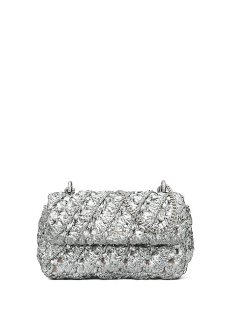 Silver kira mini shoulder bag tory burch - women TORY BURCH | 169112040